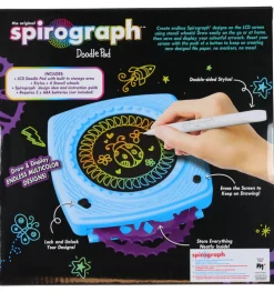 Spirograph Kreasæt>Tegnesæt - Doodle Pad