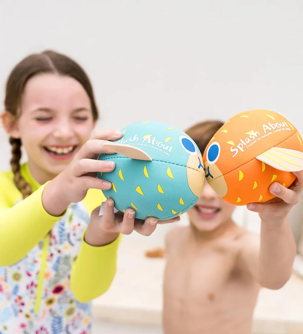 Splash About Badelegetøj|Vandleg>Badelegetøj - Pufferfish - Blå