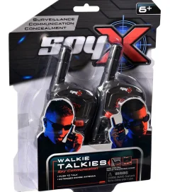 SpyX Walkie Talkies>- Walkie Talkies - Sort/Rød