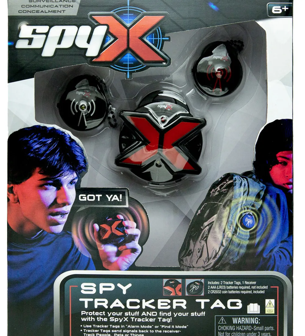 SpyX Rolleleg>Tracker Tag