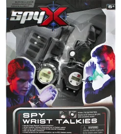 SpyX Walkie Talkies|Rolleleg>Walkie Talkies - Wrist - Sort