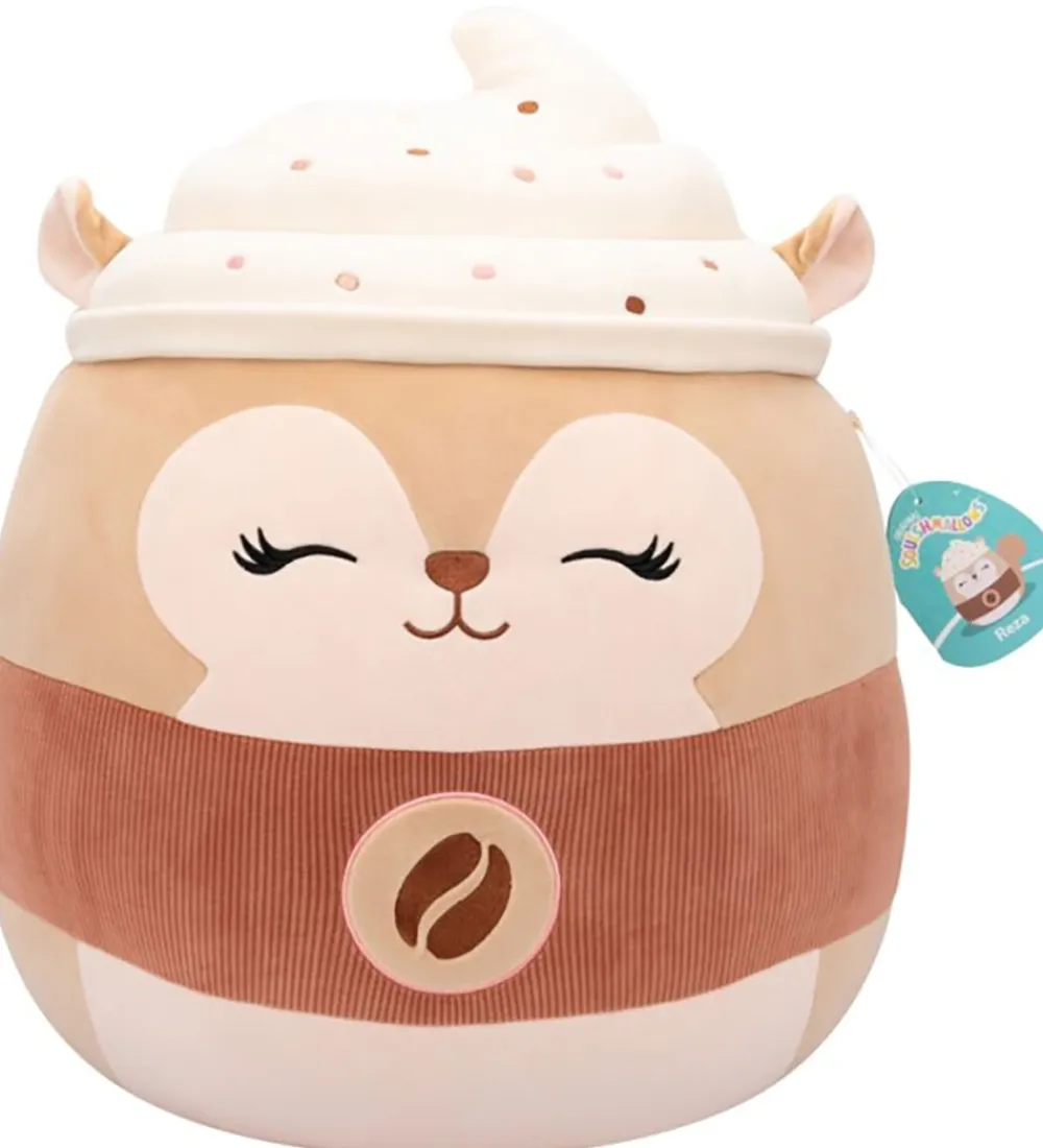 Squishmallows Bamser>Bamse - 40 cm - Reza Egern