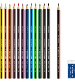 Staedtler Tuscher Og Farver>Farveblyanter - Noris Upcycled Wood - Bonus Pack - 12+