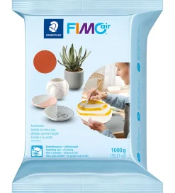 Staedtler Modellervoks>FIMO Modellervoks - Air - 1000 g - Terracotta