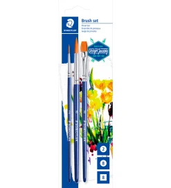 Staedtler Kreasæt>Penselsæt - 3 stk