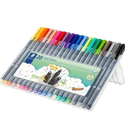 Staedtler Tuscher Og Farver>Tuscher - 20 stk - Triplus Fineliner - 0,3 mm