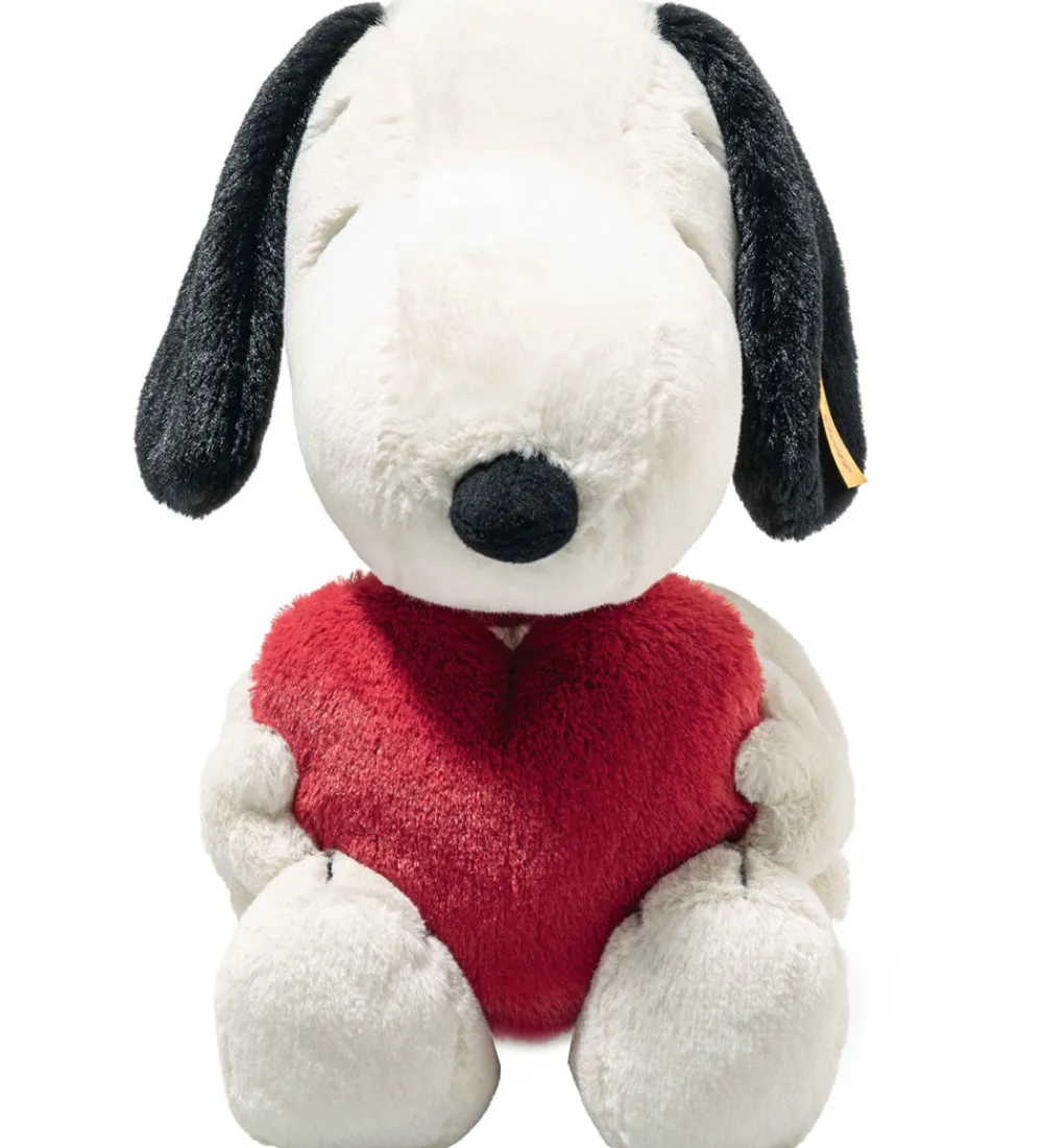 Steiff Bamser>Bamse - 30cm - Snoopy Love - Hvid