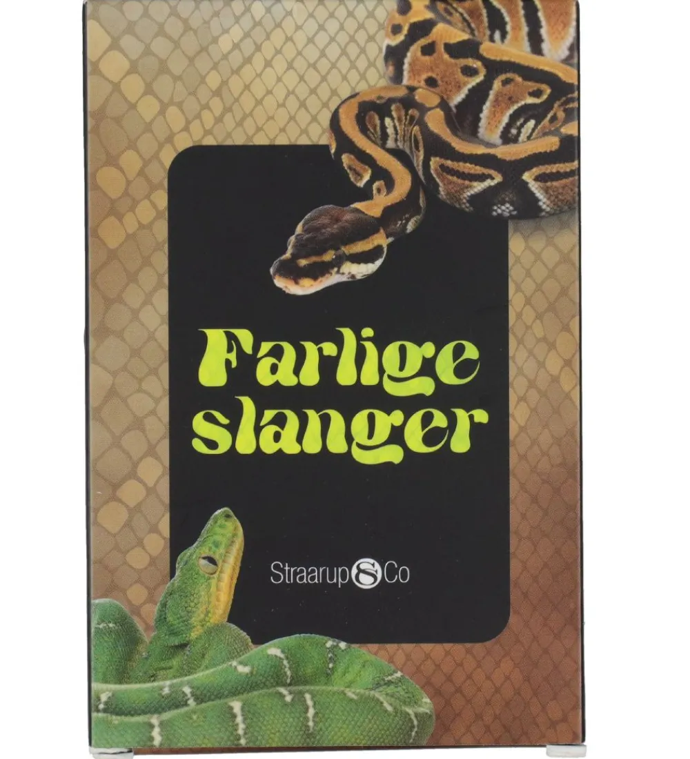 Straarup & Co Spil>Kortspil - Spil & Læs - Farlige Slanger