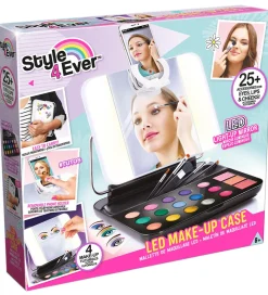Style 4 Ever Kreasæt>Makeup Etui m. LED-Lys