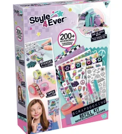 Style 4 Ever Kreasæt>Scrapbooking - 200 Dele - Refill