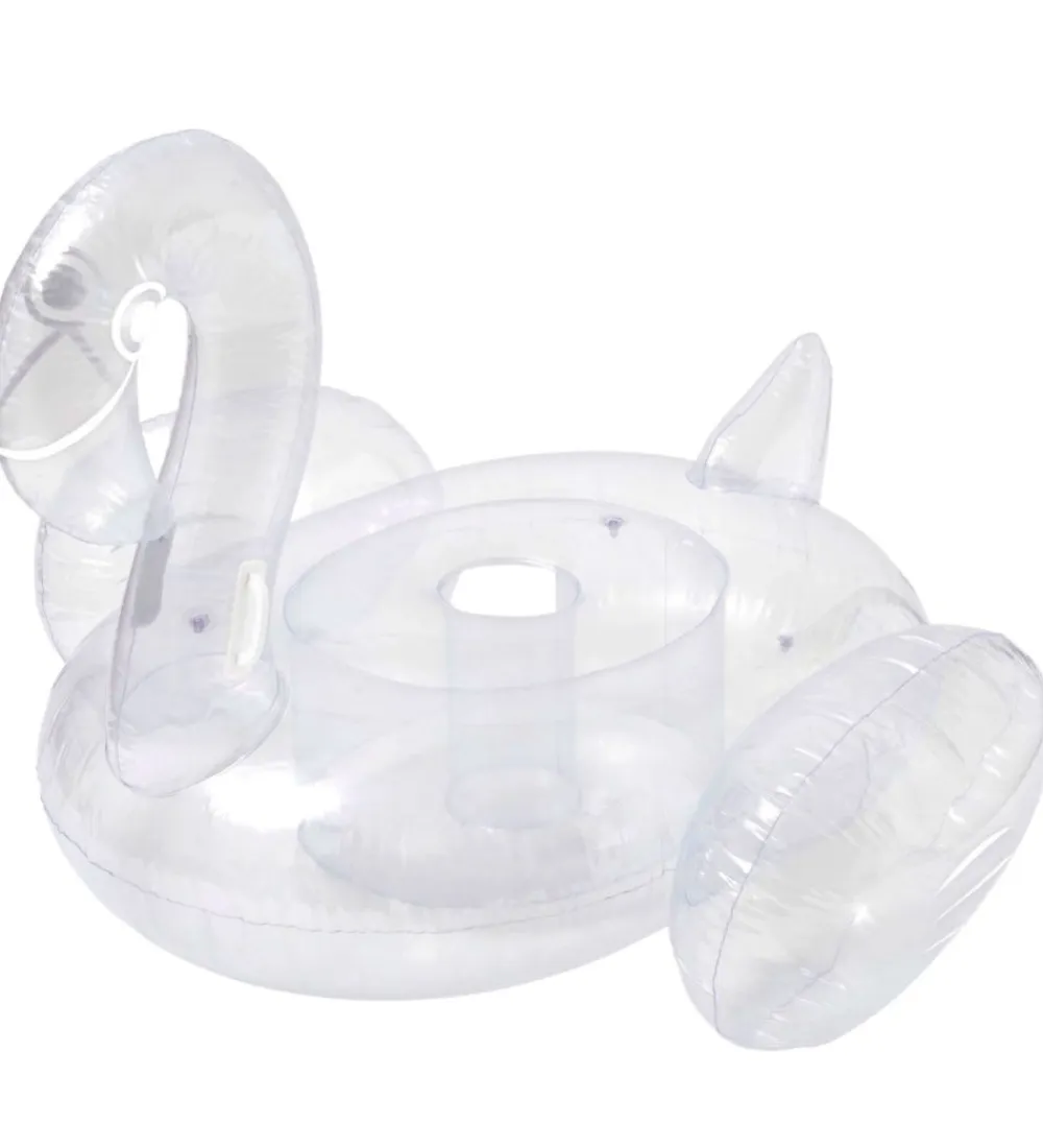 SunnyLife Badedyr|Strandlegetøj>Badedyr - 120x155 cm - Flamingo Clear