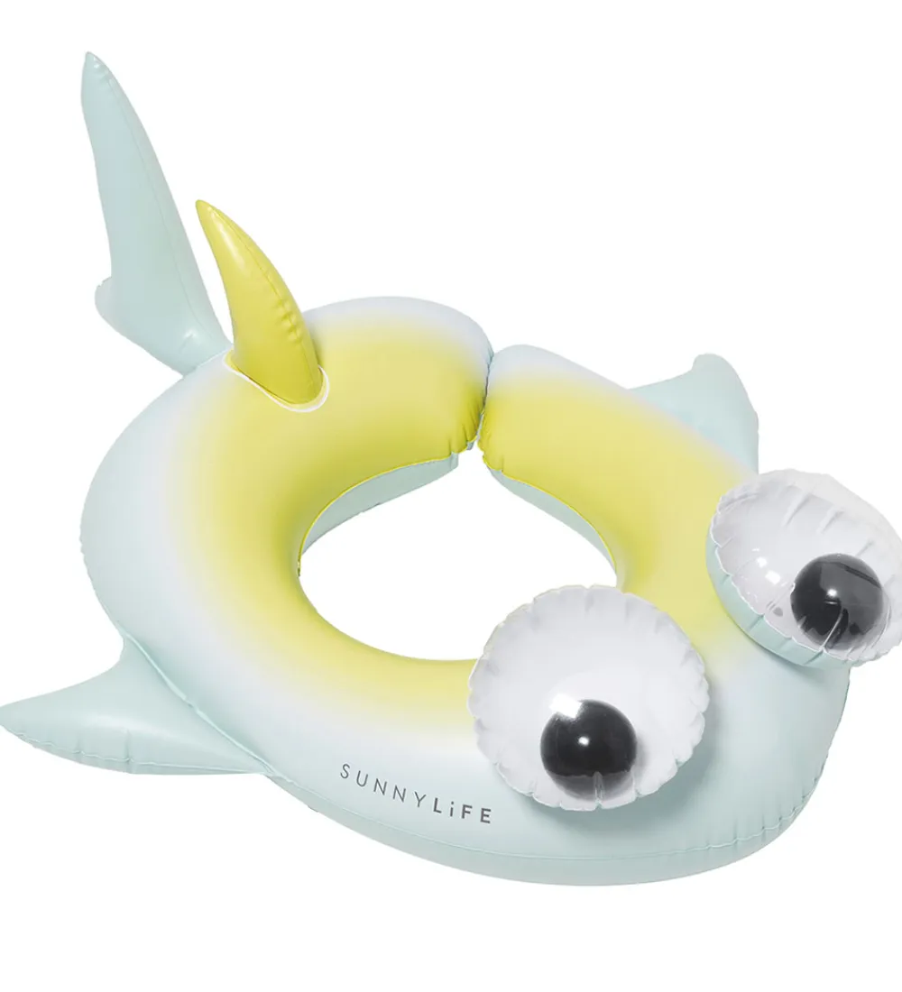 SunnyLife Udeleg Og Udendørs Legetøj|Baderinge>Badering - 69x61 cm - Salty the Shark