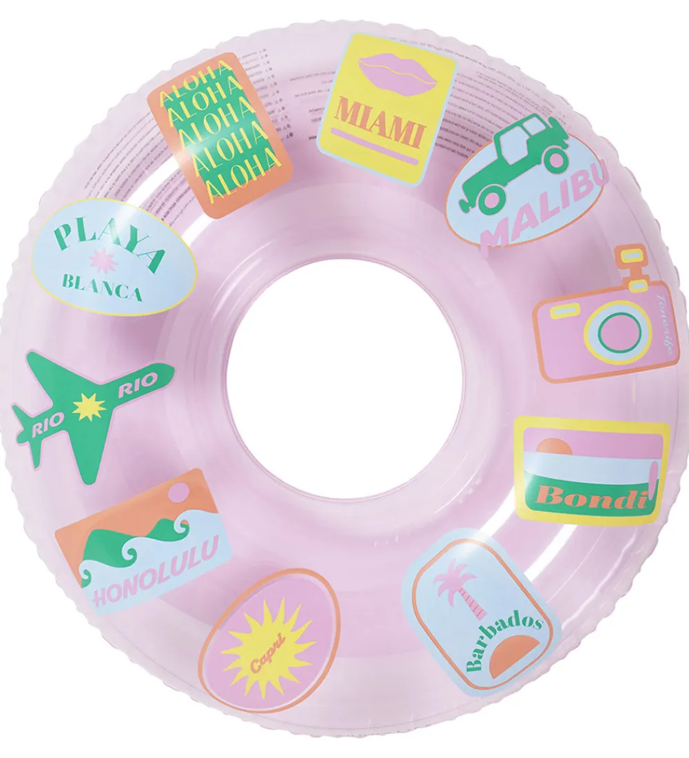 SunnyLife Udeleg Og Udendørs Legetøj|Baderinge>Badering - 106x26 cm - Beach Hopper Multi