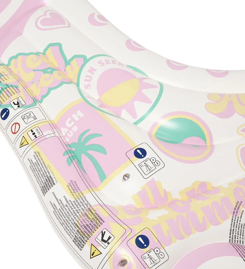 SunnyLife Udeleg Og Udendørs Legetøj|Badedyr>Flyder - 160x150 cm - Summer Sherbet Multi