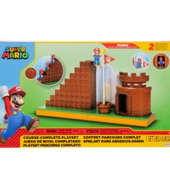 Super Mario Figurer>- Nintendo 2.5 Level End Playset