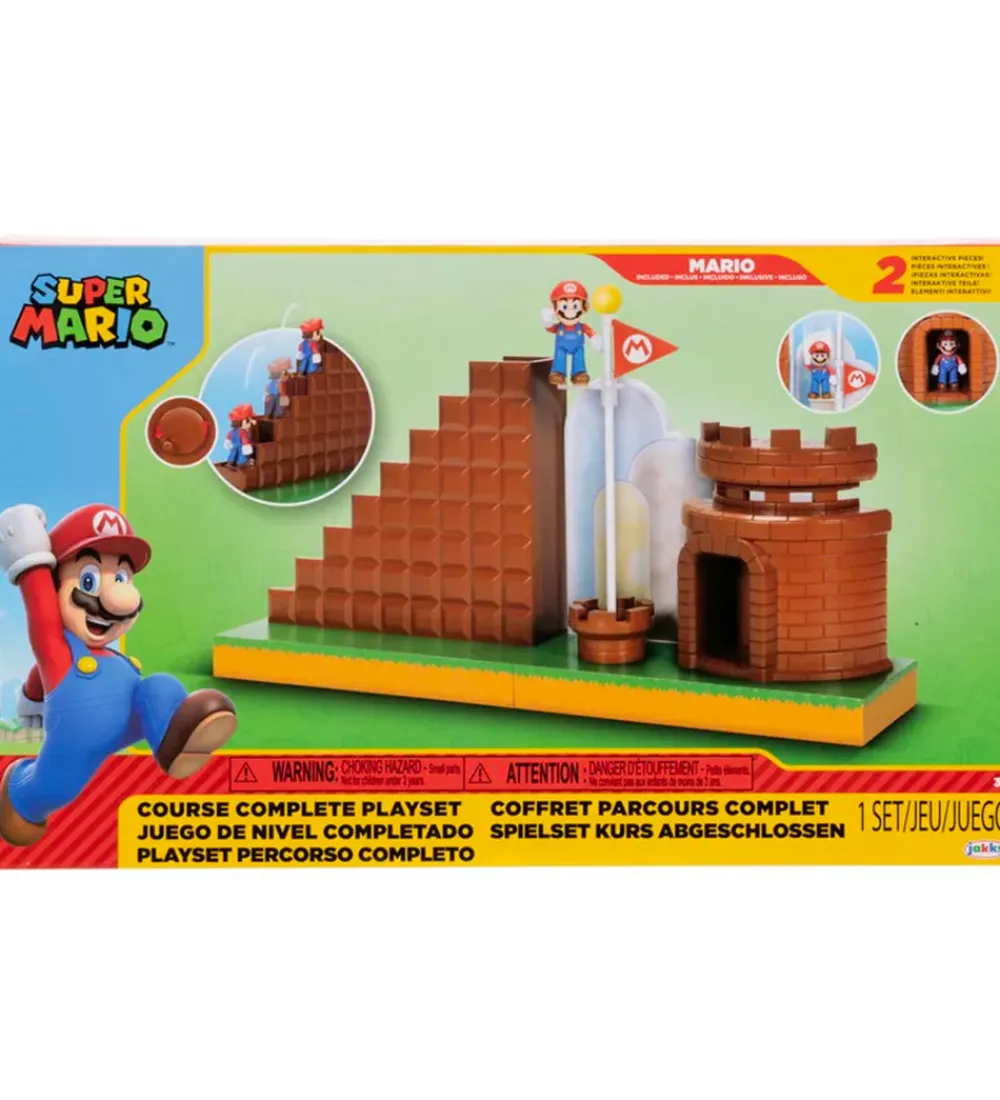 Super Mario Figurer>- Nintendo 2.5 Level End Playset