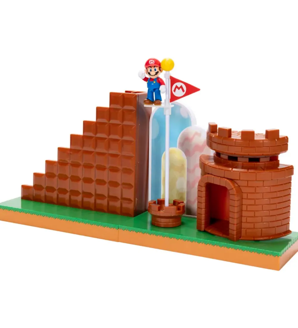 Super Mario Figurer>- Nintendo 2.5 Level End Playset