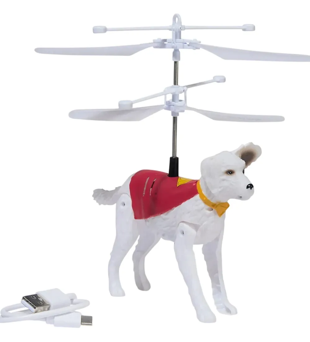 Superman Figurer>Legetøjsfigur - Flying Krypto - 19cm