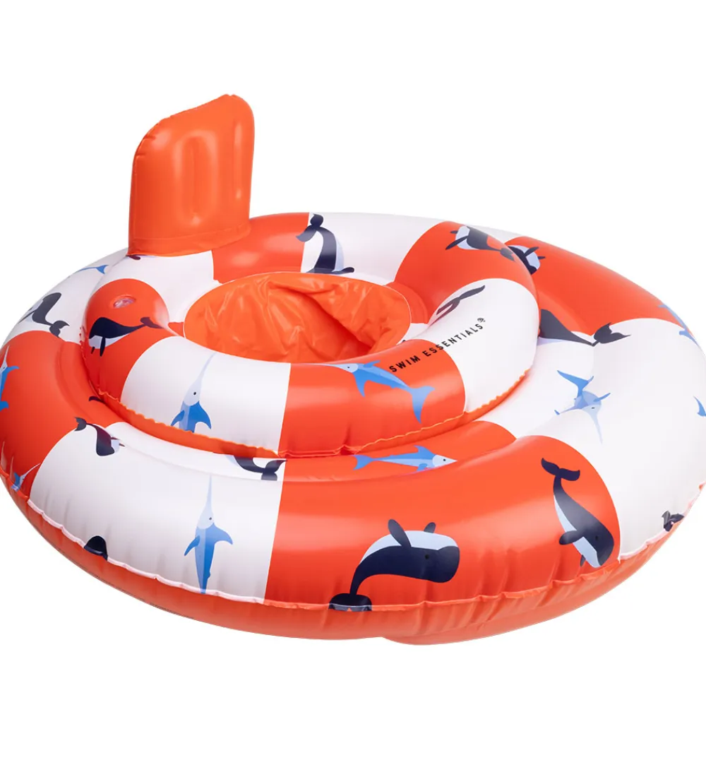 Swim Essentials Vandleg|Udeleg Og Udendørs Legetøj>Babybadering - 69x25 cm - Whale