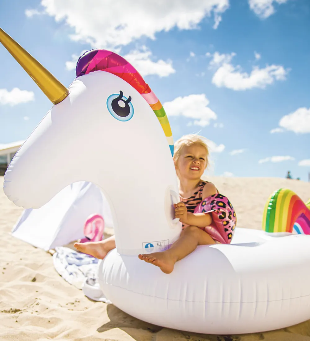 Swim Essentials Udeleg Og Udendørs Legetøj|Strandlegetøj>Badedyr - 150 cm - Unicorn