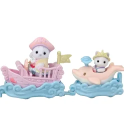 Sylvanian Families Figurer>- Amusement Park Ride Set - Ride The Waves -