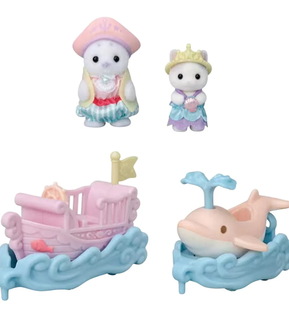 Sylvanian Families Figurer>- Amusement Park Ride Set - Ride The Waves -