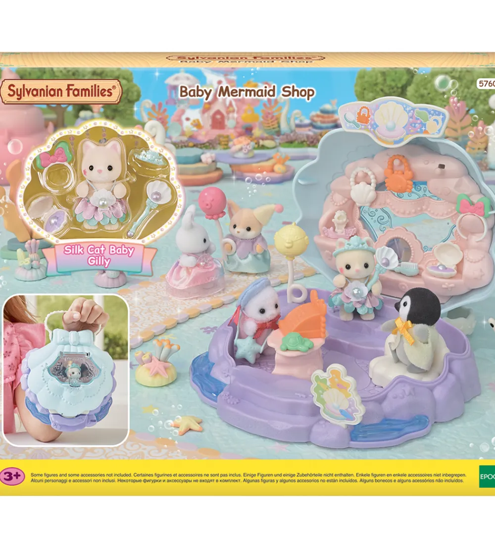 Sylvanian Families Dukker Og Tilbehør>- Baby Havfrue Shop - 5760