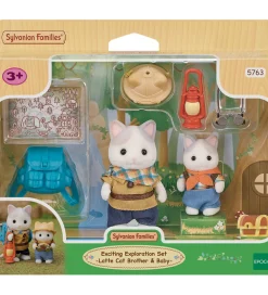 Sylvanian Families Dukker Og Tilbehør>- Exciting Exploration Set - Latte... - 5764