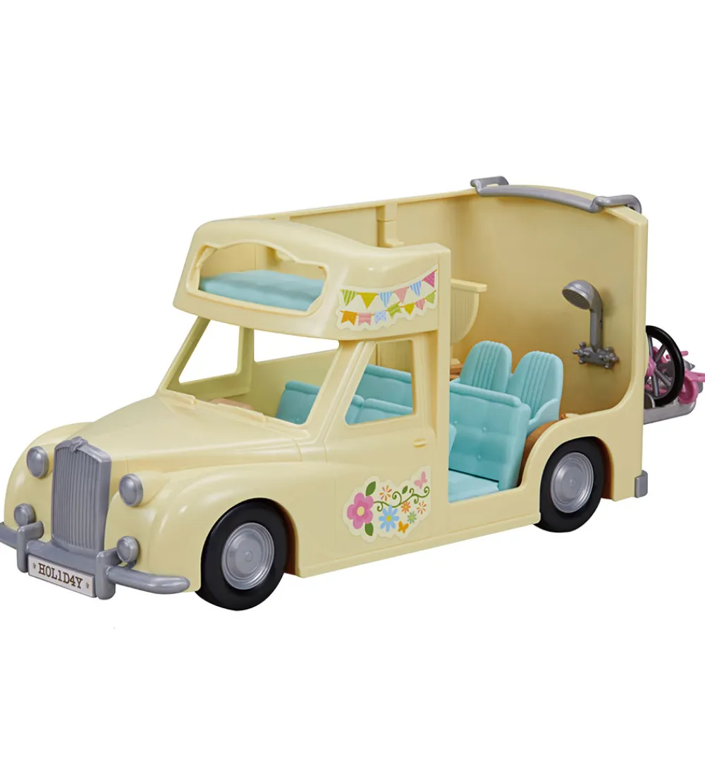 Sylvanian Families Biler, Tog Og Køretøjer|Dukker Og Tilbehør>- Family Campervan - 5454