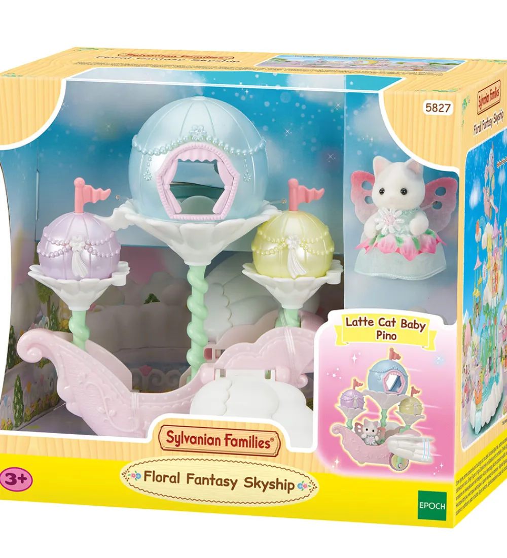 Sylvanian Families Dukker Og Tilbehør>- Floral Fantasy Skyship - 5827