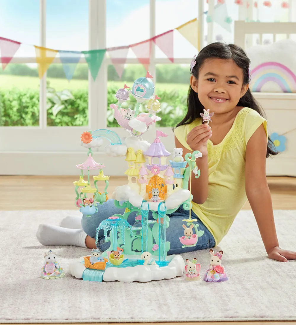 Sylvanian Families Dukker Og Tilbehør>- Skytop Fairy Castle - 5815