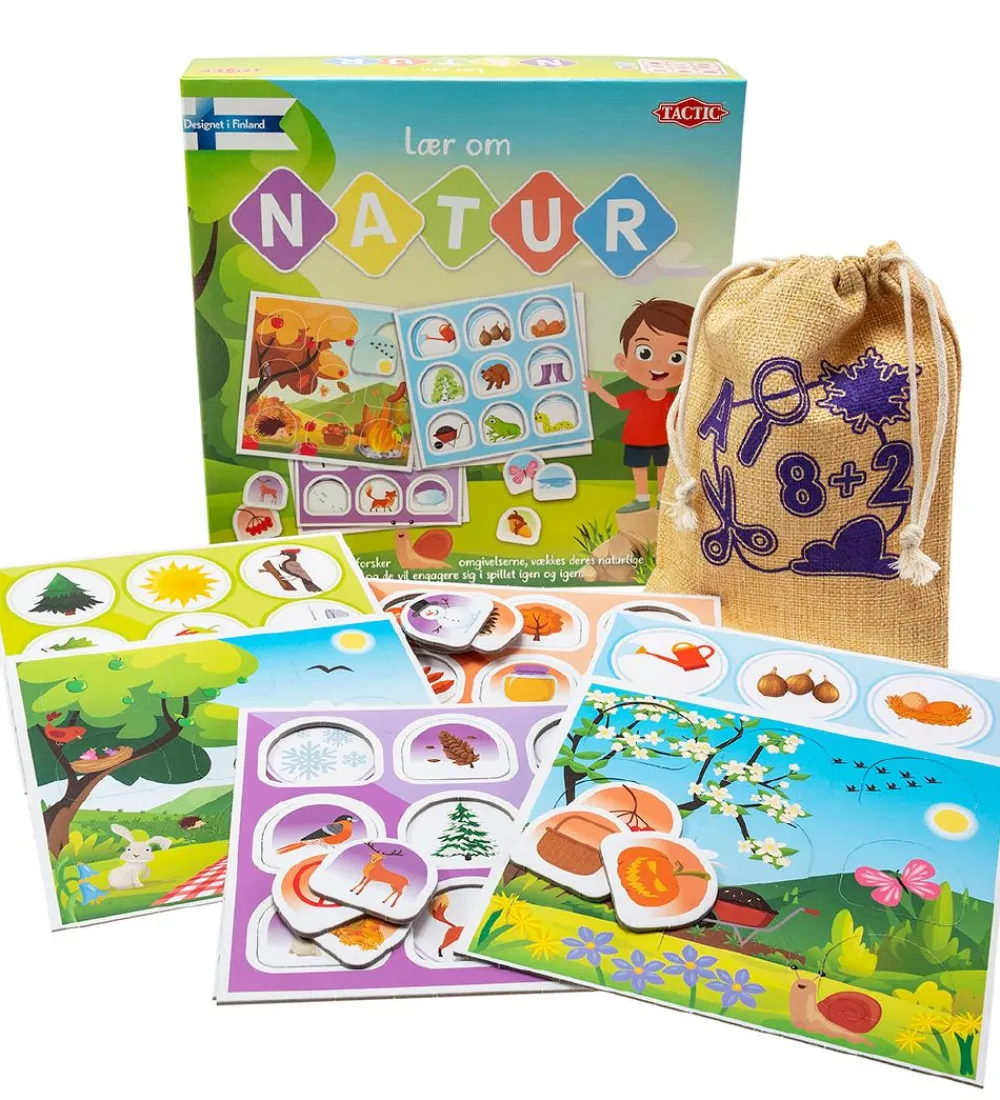 TACTIC Spil>Brætspil - Lær Om Natur - Dansk