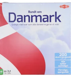 TACTIC Spil>Brætspil - Rundt Om Danmark