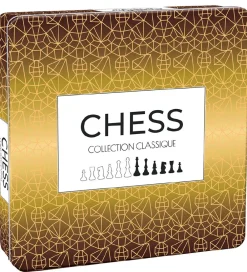 TACTIC Spil>Brætspil - Skak - Collection Classique - Træ