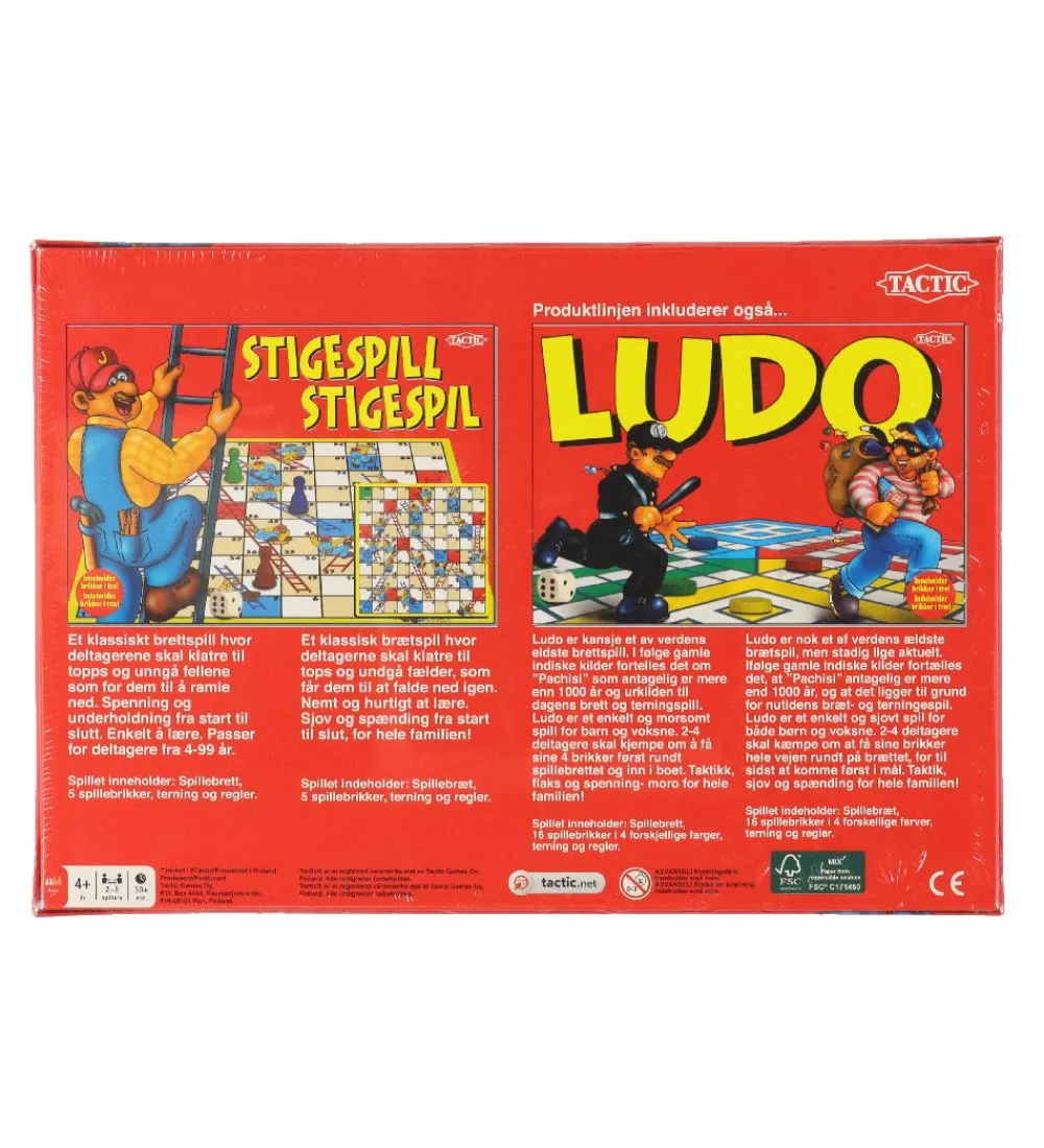 TACTIC Spil>Brætspil - Stigespil