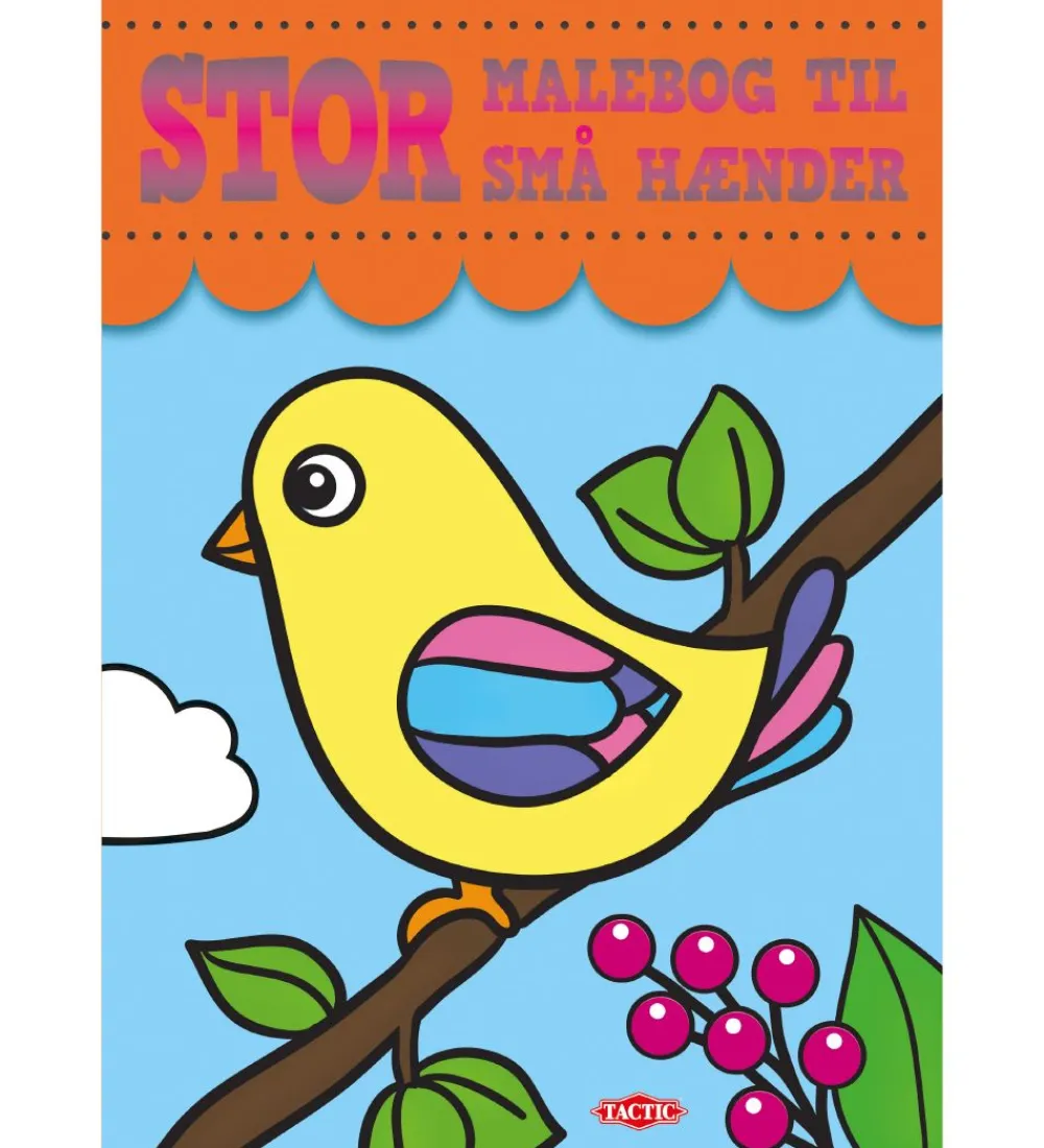 TACTIC Malebog>Malebog - Stor Malebog Til Små Hænder