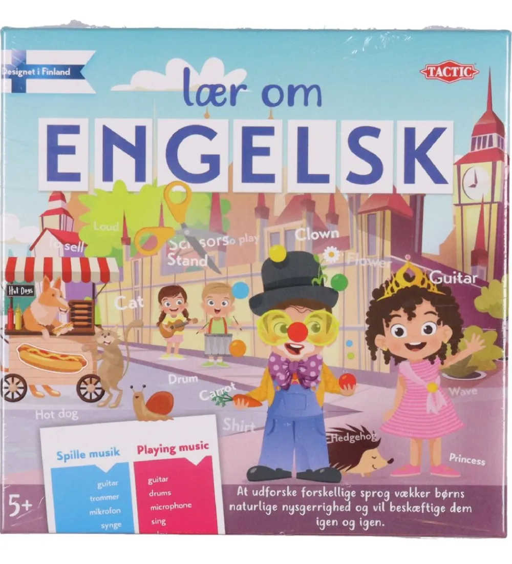 TACTIC Spil>Spil - Lær Om Engelsk