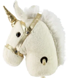 Teddykompaniet Kæpheste>Kæphest - 100 cm - Hvid