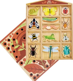 Tender Leaf Aktivitetslegetøj|Trælegetøj>Trælegetøj - Det lille Insekthotel - 15 Dele