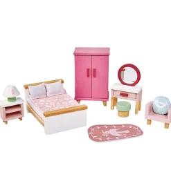 Tender Leaf Trælegetøj>Trælegetøj - Dukkehusmøbler - Soveværelse