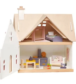 Tender Leaf Trælegetøj>Trælegetøj - Dukkehus Med Møbler