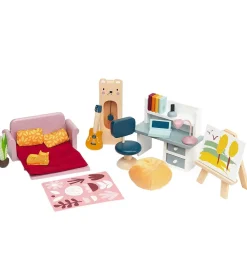 Tender Leaf Trælegetøj>Trælegetøj - Dukkehusmøbler - Studierum