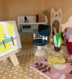 Tender Leaf Trælegetøj>Trælegetøj - Dukkehusmøbler - Studierum