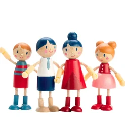 Tender Leaf Trælegetøj>Trælegetøj - Dukkehusfigurer - Familie