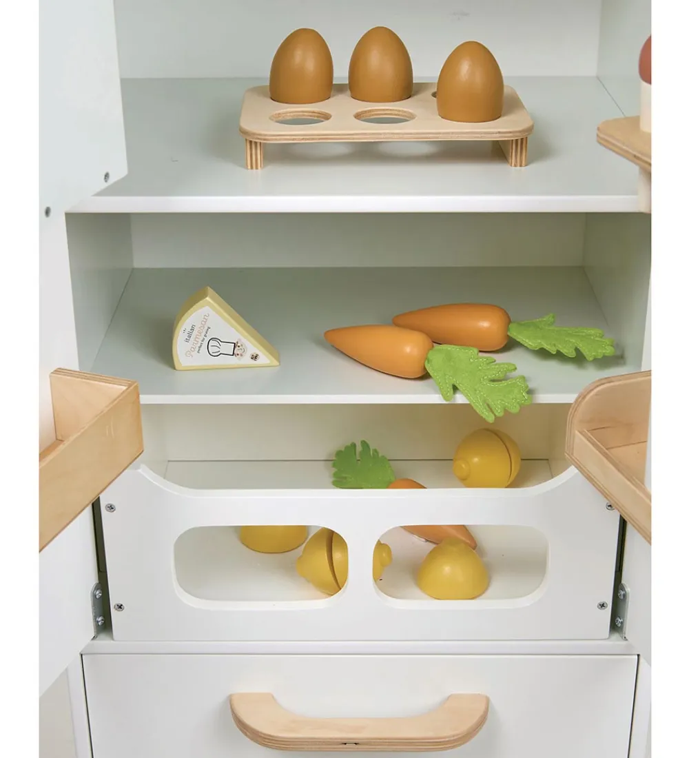 Tender Leaf Trælegetøj>Trælegetøj - Køleskab - Hvid