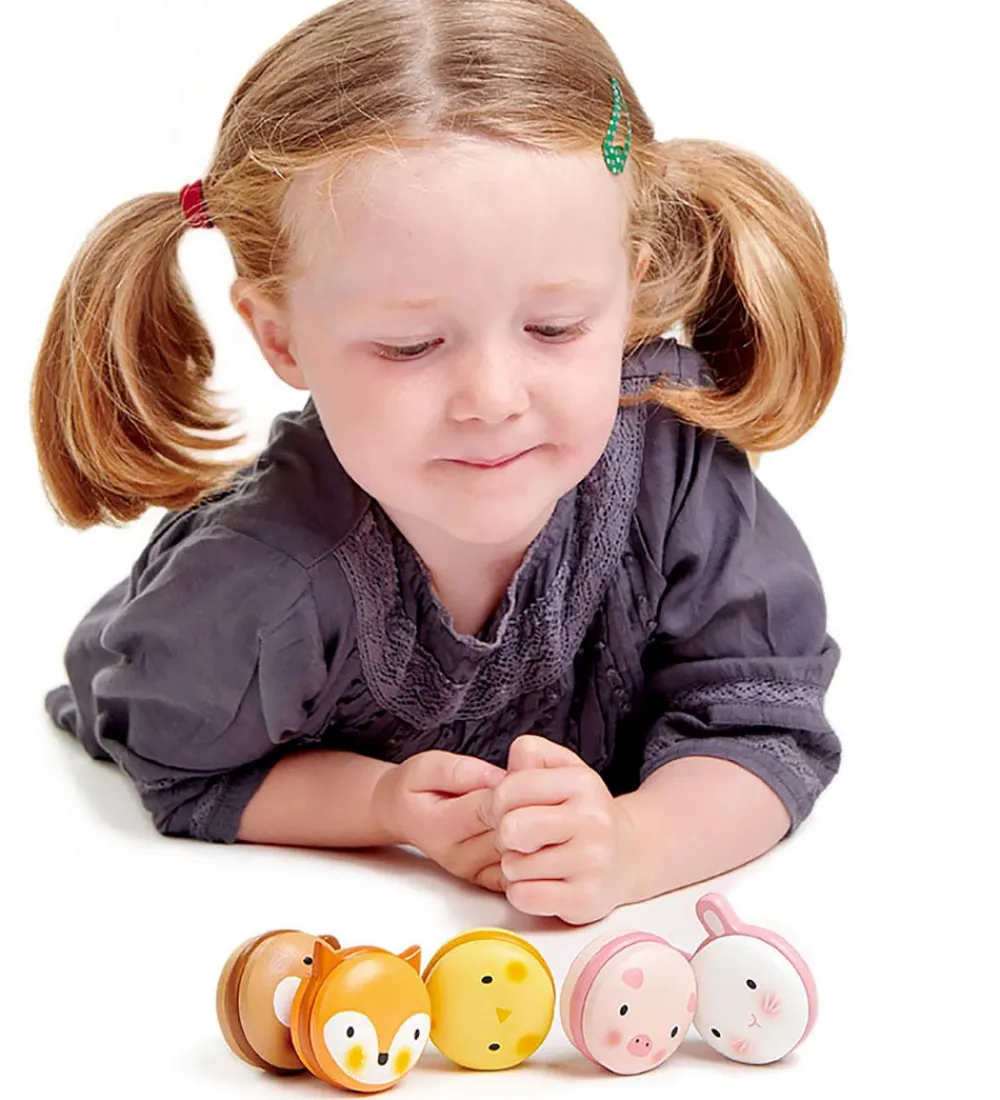 Tender Leaf Trælegetøj>Trælegetøj - Macarons - Dyr