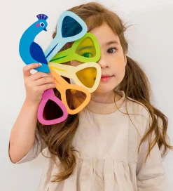 Tender Leaf Trælegetøj>Trælegetøj - Påfuglefarver