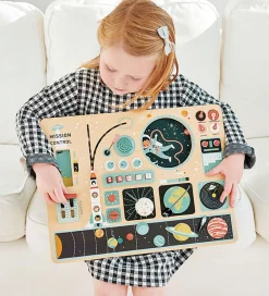 Tender Leaf Trælegetøj>Trælegetøj - Rumstation Kontrolrum - Ekspedition Til