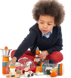 Tender Leaf Trælegetøj>Trælegetøj - Rumbase - Ekspedition Til Mars