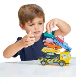 Tender Leaf Trælegetøj|Stablelegetøj>Trælegetøj - Stablebiler - Biltransport